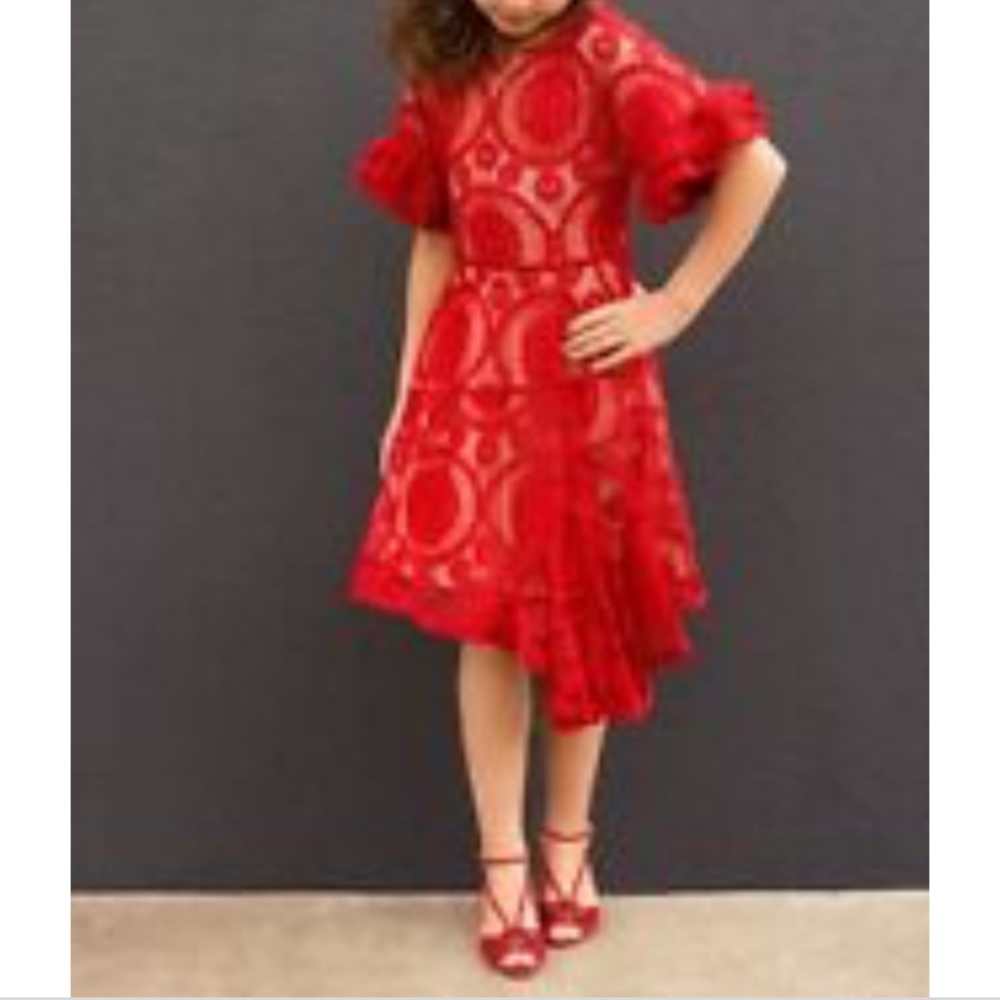 Joyfolie Emilia Dress In Red Garnet size 7